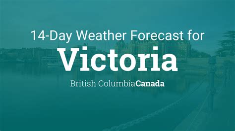 victoria bc canada weather forecast